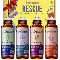 UpNature Essential Oils Roll On Set (Pack of 4)